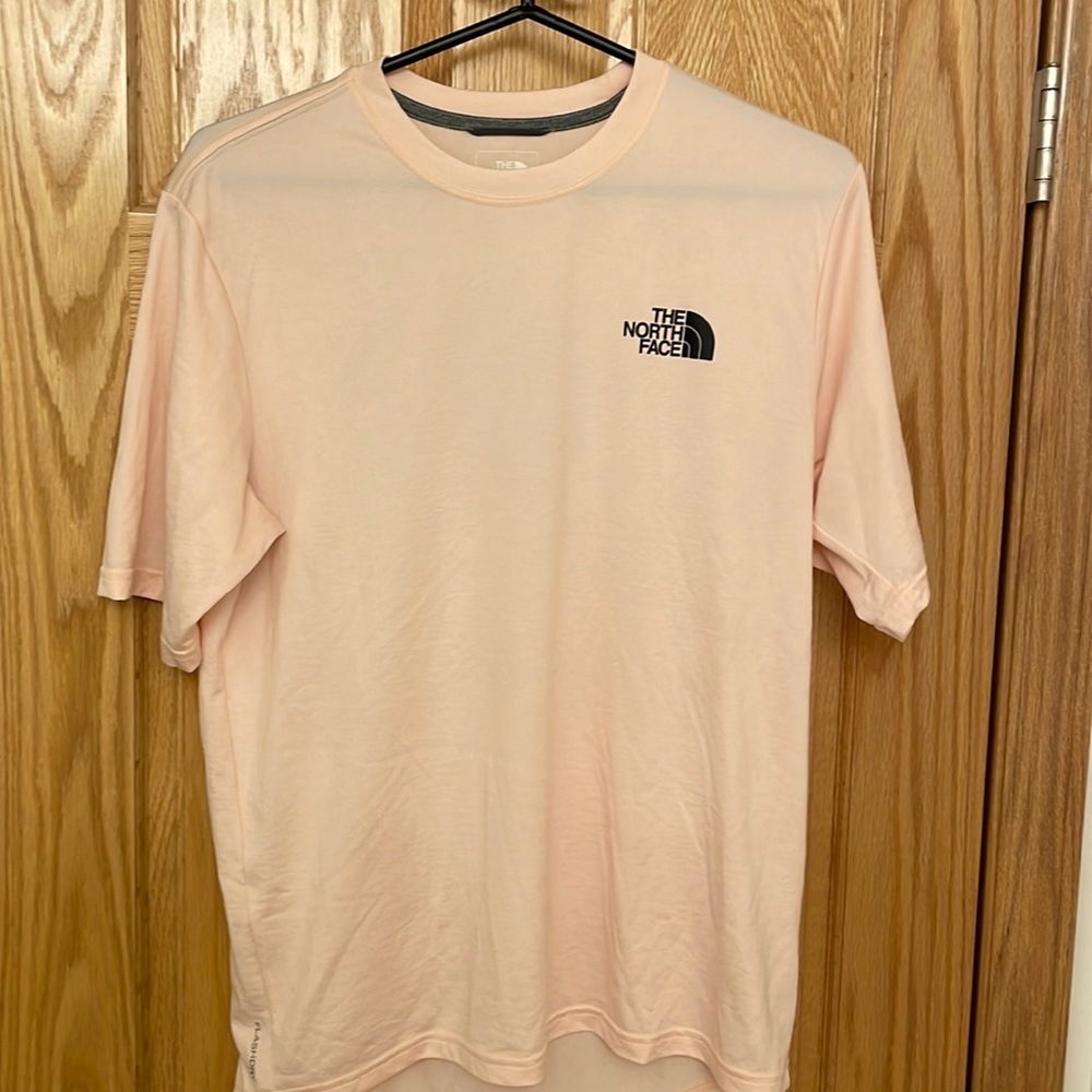 North Face Active Fit short sleeve salmon tee